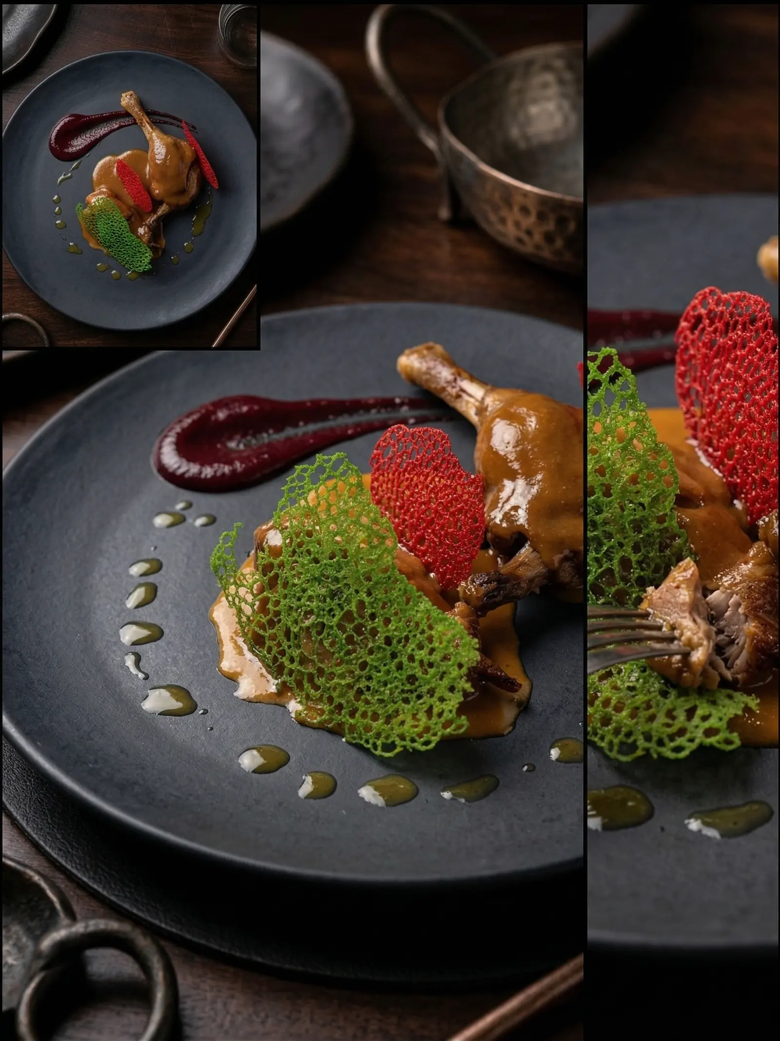 A dish from the NÚM kitchen